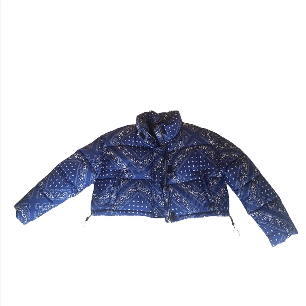 Paisley Puffer Jacket